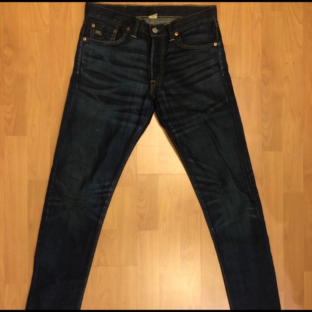 Luxury Double RL (RRL) Denim Jeans by Ralph Lauren